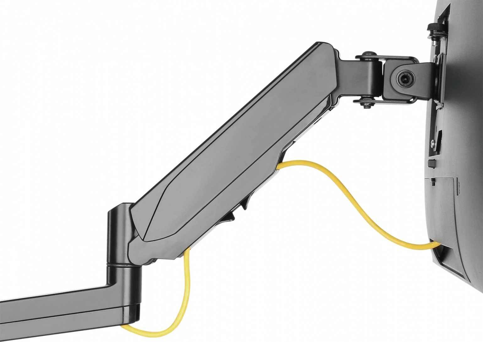 Mbajtëse muri për TV/monitor Manhattan 461610, 17-32 inç, gas spring, e zezë