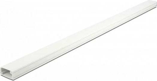 Kanal kabllosh DeLOCK 26 x 13 mm, 1 m, vetë-ngjitës, PVC, i bardhë