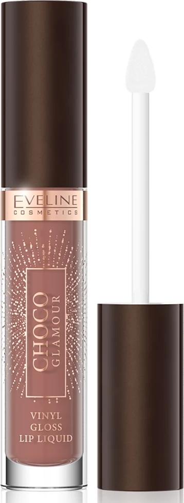 Buzëkuq Eveline Cosmetics Choco Glamour Liquid Lipstick 01, 4.5ml
