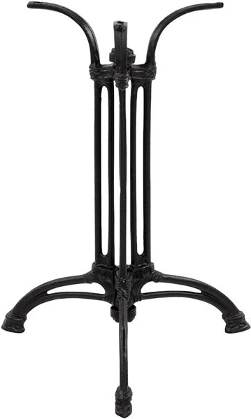 Baza tavoline prej gize, 3 këmbë, ngjyrë e zezë, FH445, 50x50x71 cm