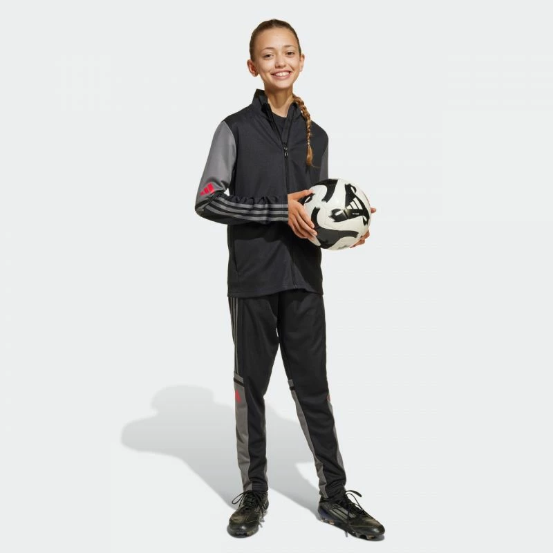 Pantallona për fëmijë adidas, të zeza [Madhësia: 140 cm]