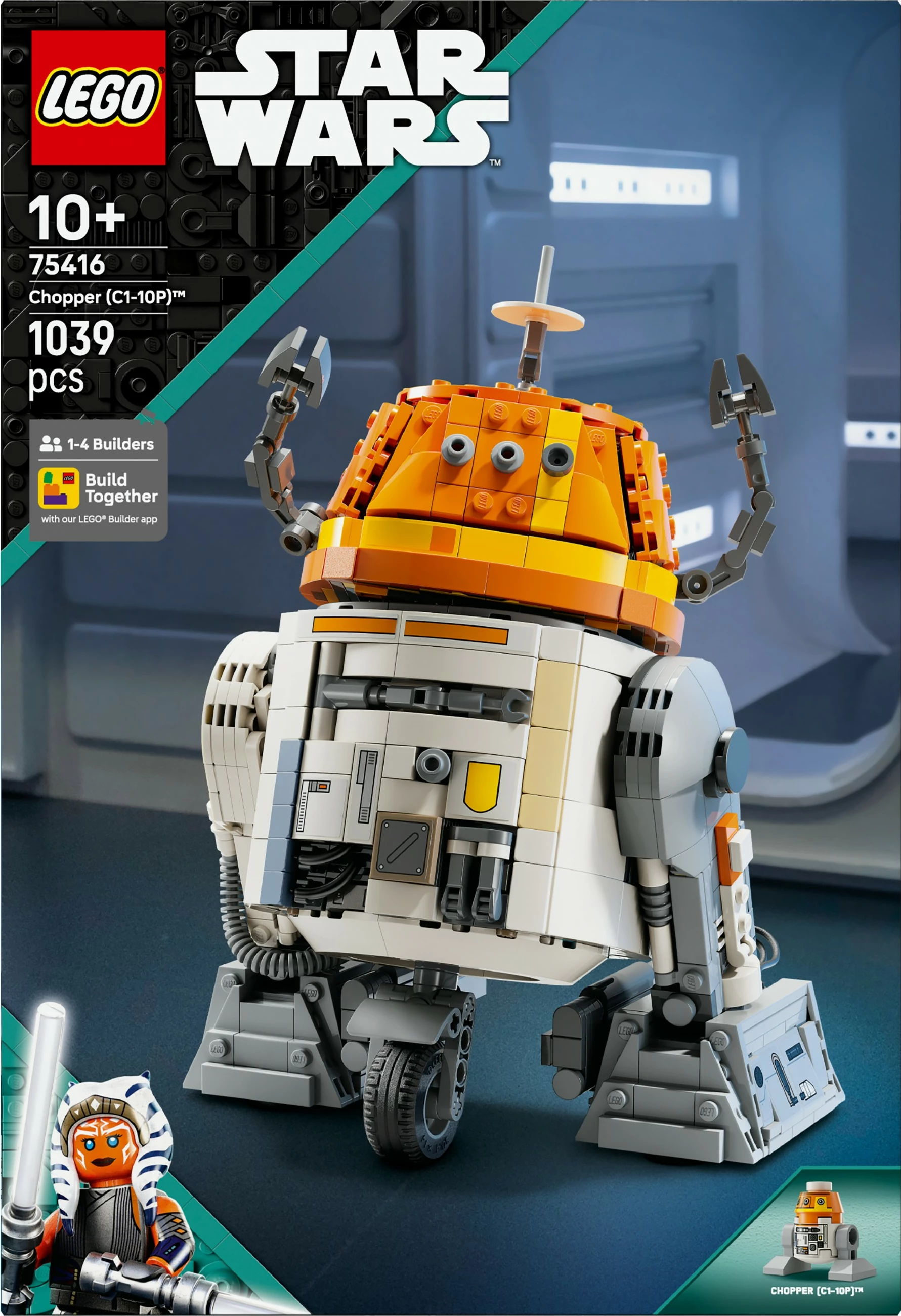 Set ndërtimi LEGO Star Wars Chopper C1-10P 1039 pjesë multikolor