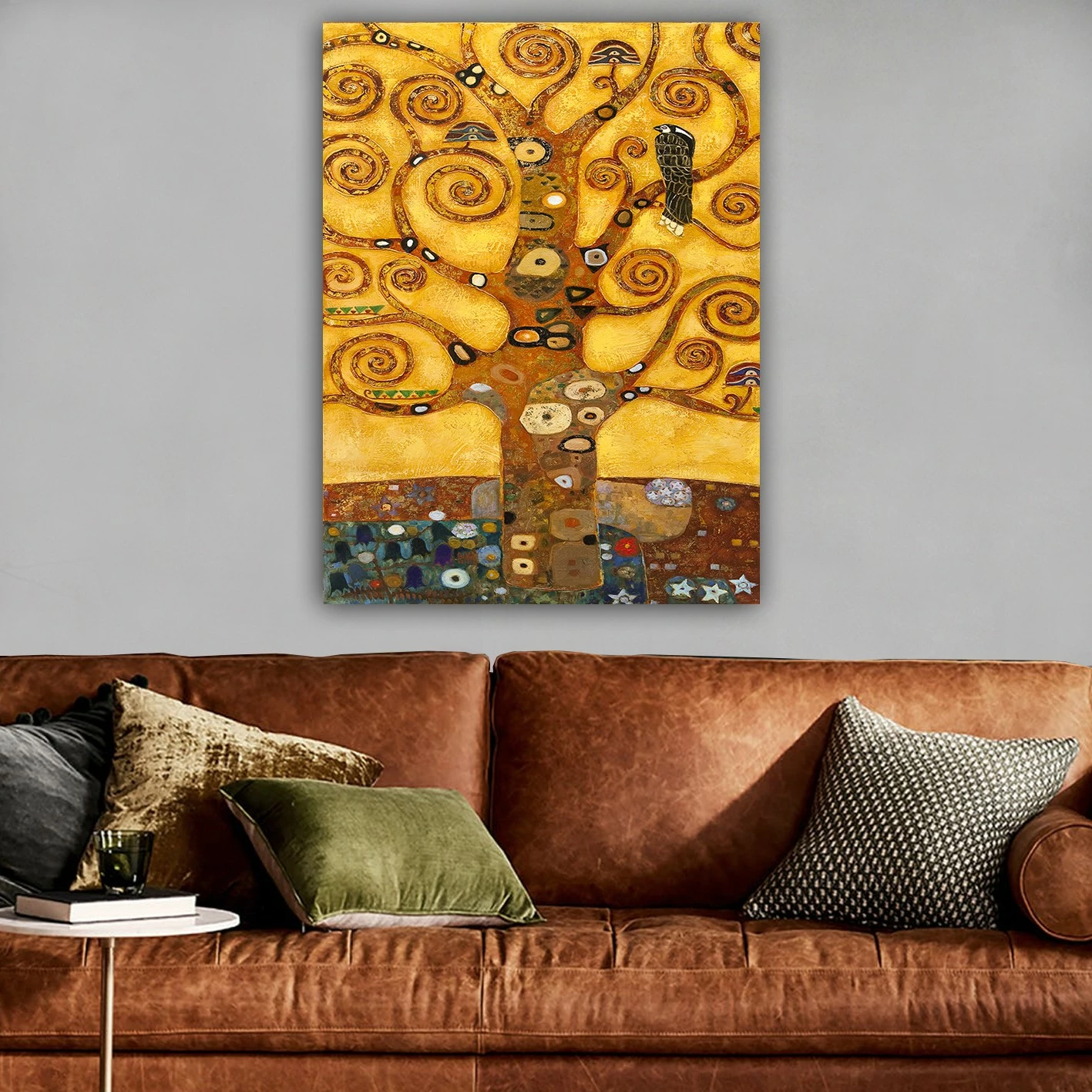Pikturë dekorative në kanavacë Wallity, Gustav Klimt, shumëngjyrëshe, 70x100cm