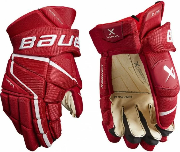 Doreza hokeji për meshkuj Bauer, të zeza/gri