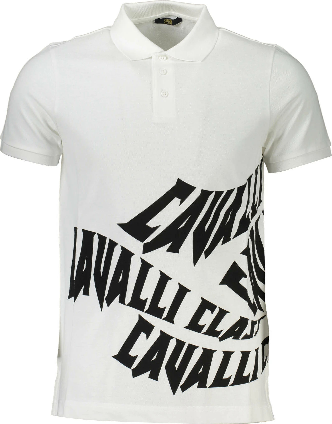 Maicë polo për meshkuj CAVALLI CLASS, e bardhë