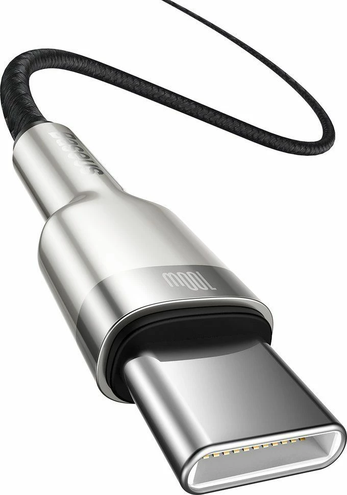 Kabllo USB-C në USB-C Baseus baseus_20210316144810 1 m USB 2.0 100W, e zezë