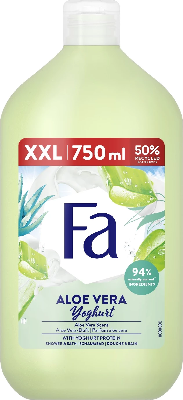 Xhel dushi për femra Fa Yoghurt Aloe Vera me aromë aloe, 750ml