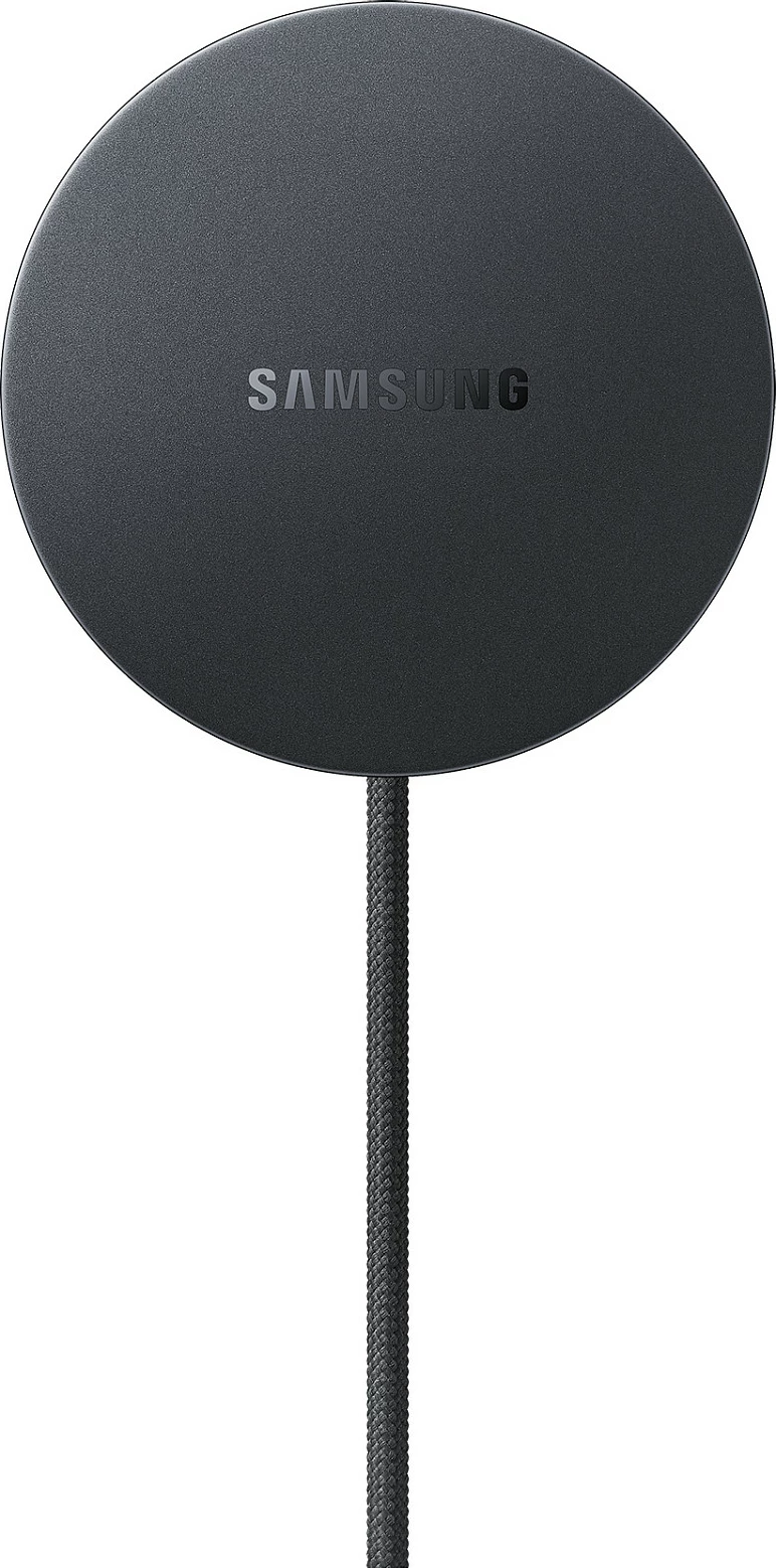 Karikues wireless magnetik Samsung 25W, USB, kabllo 1.5m, gri e errët