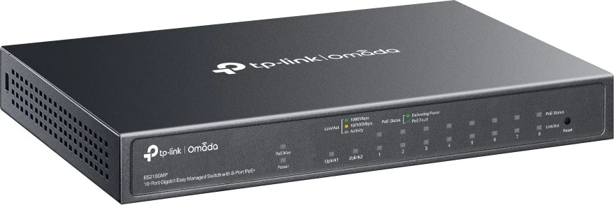 Switch TP-Link Omada ES210GMP, Managed, Gigabit Ethernet, PoE, Zi