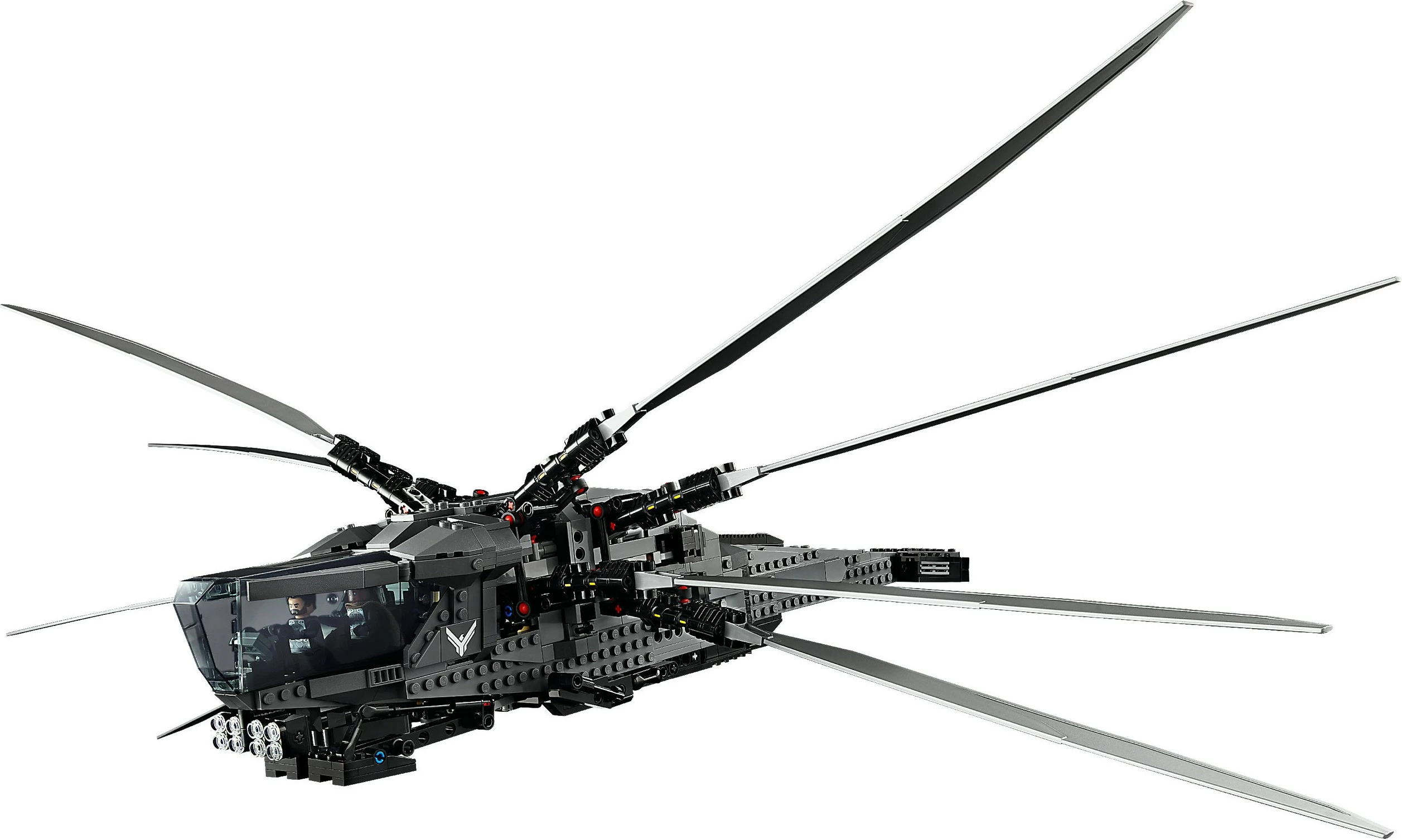 Set ndërtimi LEGO Dune Atreides Royal Ornithopter 1369 pjesë, multingjyrësh