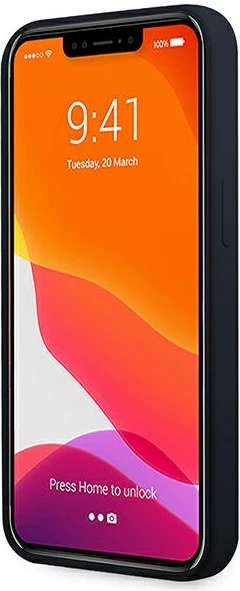 Mbështjellës BMW Silicone Signature për iPhone 13 mini, 5.4", granat