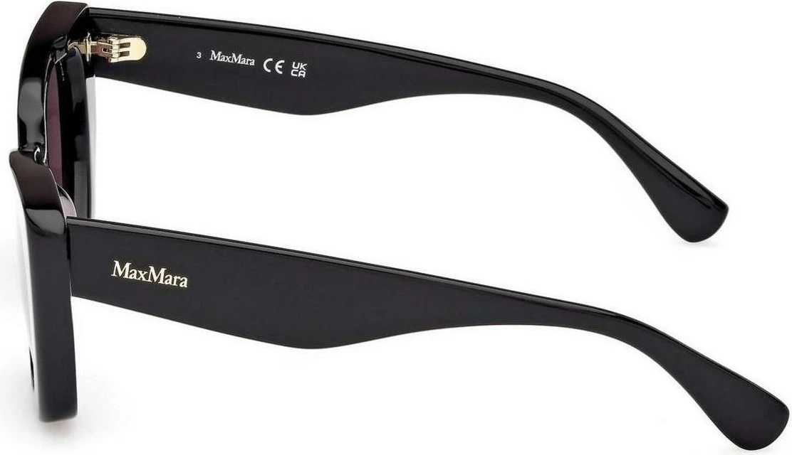 Syze dielli për femra Max Mara GLIMPSE5 MM0099 01A, të zeza [Ngjyra: 50]