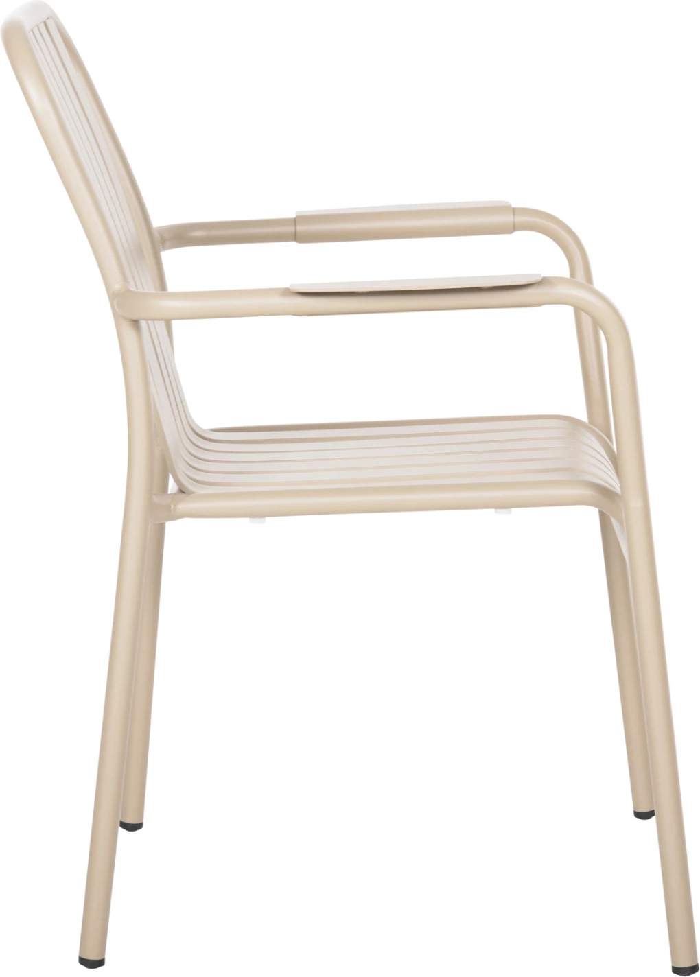 Karrige alumini RACHEL, ngjyrë shampanjë, FH6088.04, 63x58x85H cm