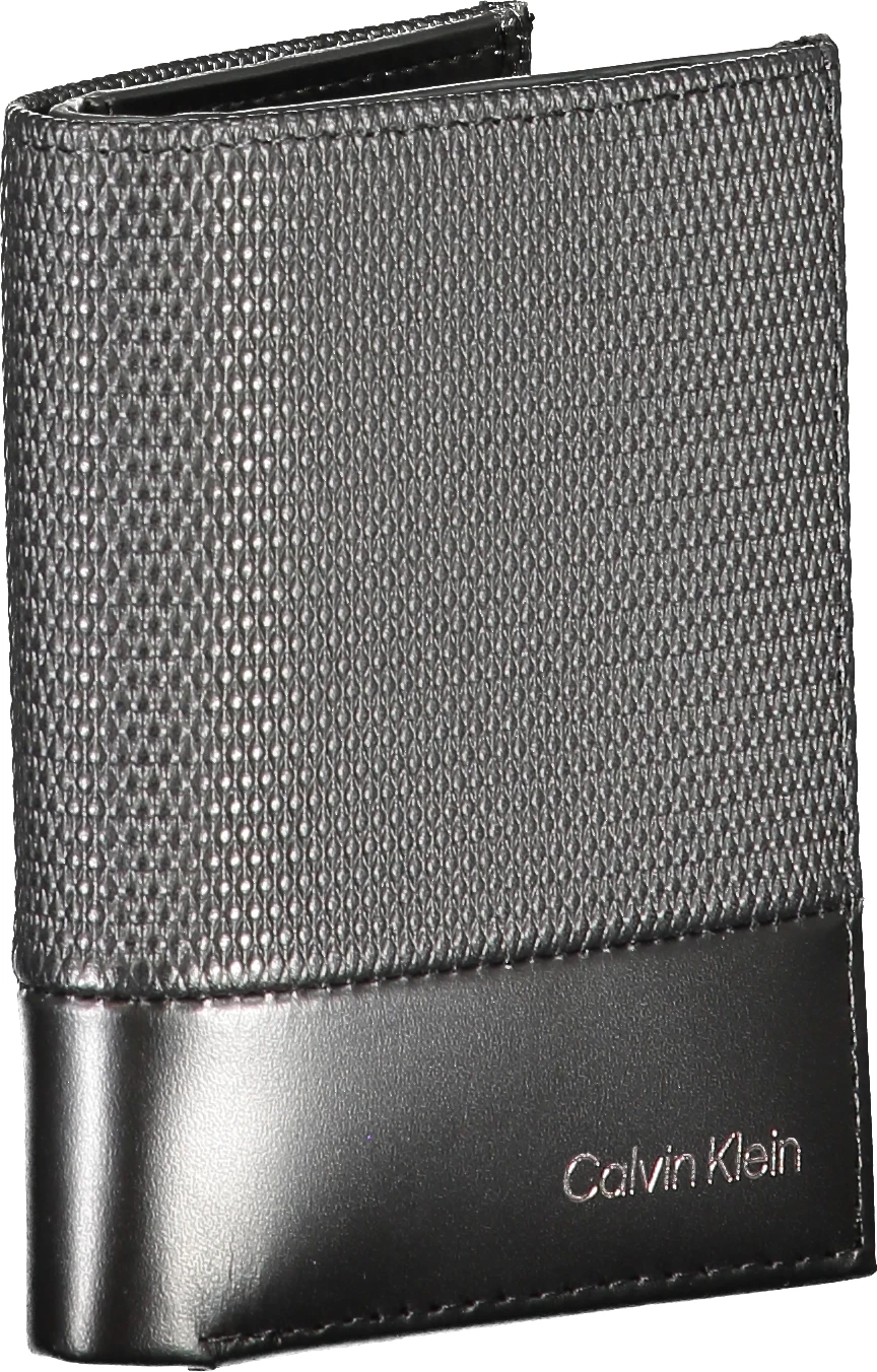 Portofol për meshkuj Calvin Klein, i zi