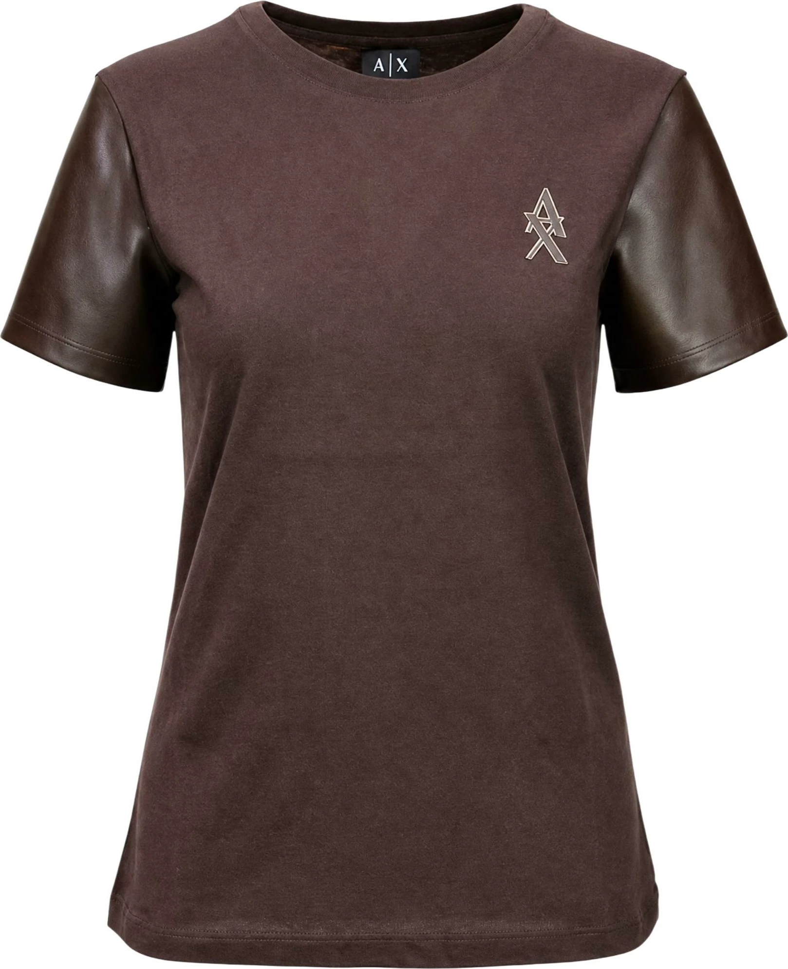 Maicë për femra Armani Exchange XW002812 AF10356, kafe [Madhësia: S]