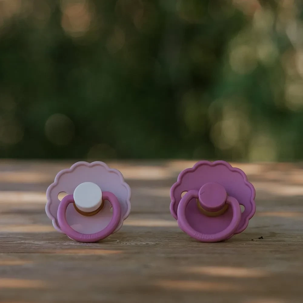 Biberon FRIGG Daisy 0-6 muaj, 2 copë, rozë