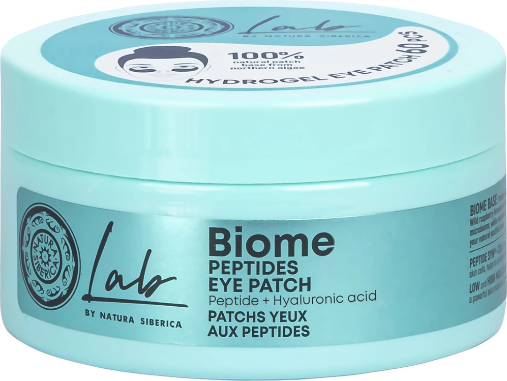 Patch-e për sy për femra Natura Siberica Lab Peptide, 60 copë