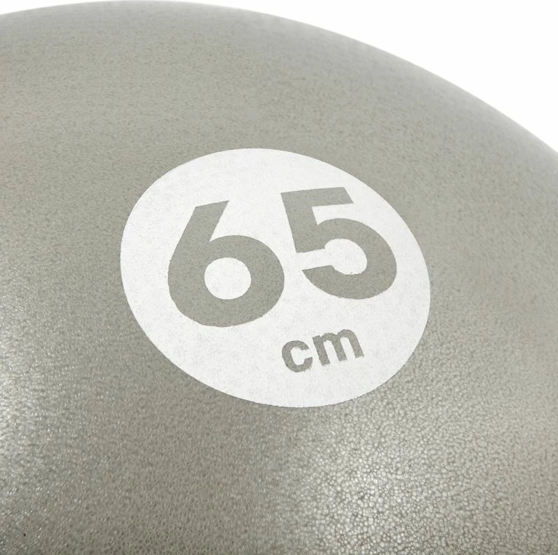 Top gymnastikor Reebok 65cm RAB-40016BK, i përshtatshëm për meshkuj dhe femra, gri