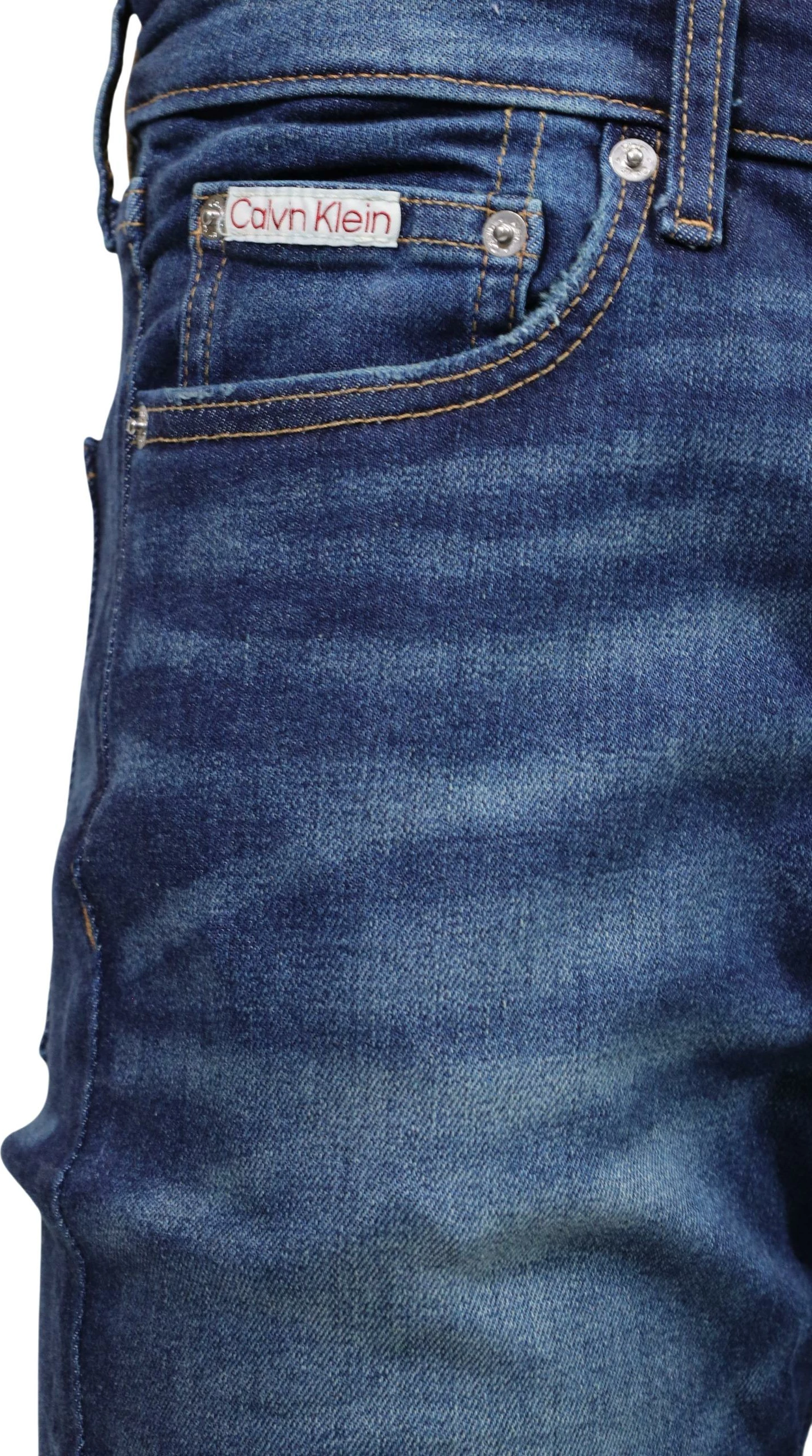 Xhinse slim fit për meshkuj Calvin Klein Jeans LV04RH754G, blu [Madhësia: W30 L32]
