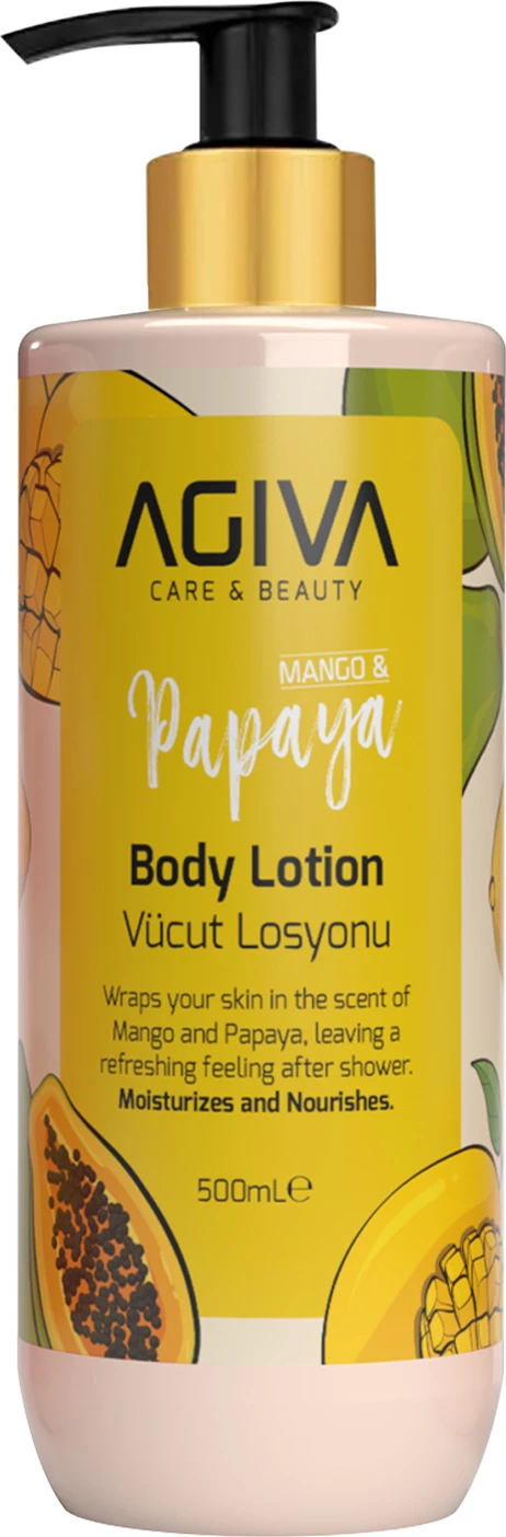 Losion trupi Agiva Mango Papaya