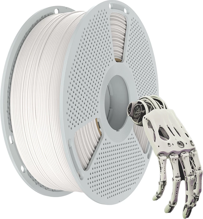 Filament për printim 3D Sunlu Easy PA, 1.75mm, 1kg, Natural White