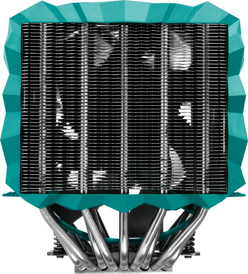 Cooler Iceberg Thermal IceSLEET X9 Dual TR, 2 ventilatorë, ARGB, për AMD Threadripper, teal