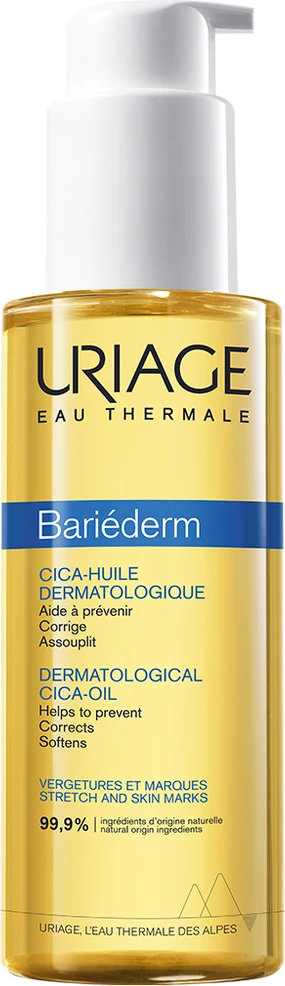 Vaj dermatologjik për strija dhe shenja URIAGE Bariederm Dermatological Cica-Oil për femra, 100ml