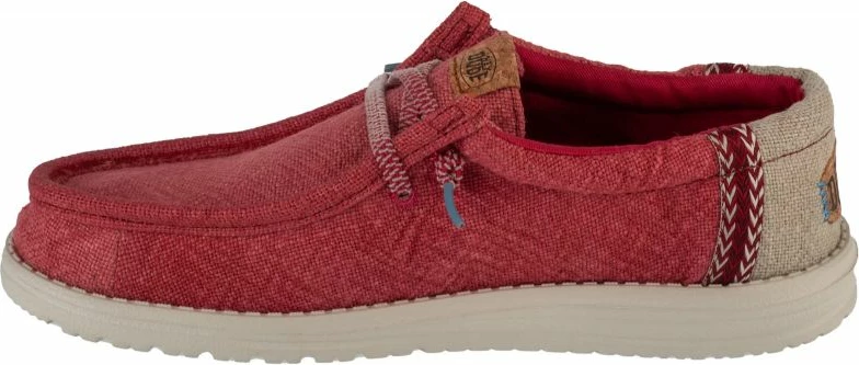 Atlete për meshkuj Hey Dude, të kuqe