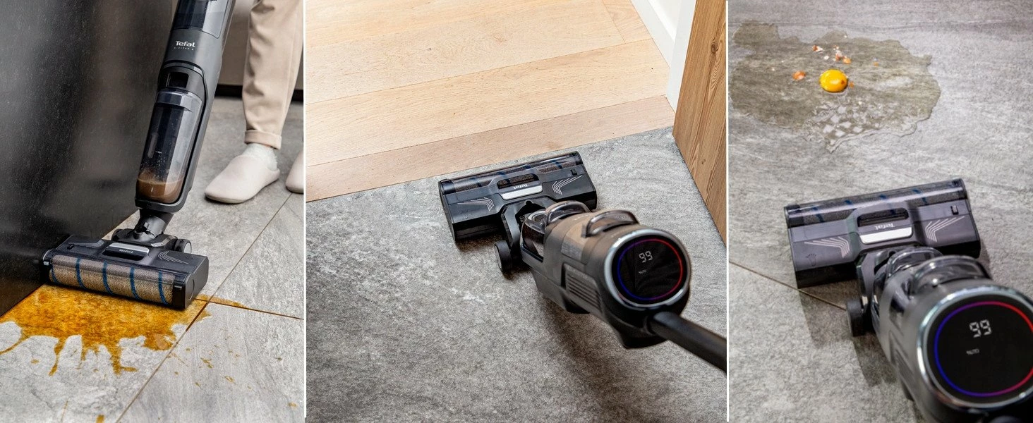 Fshesë me korrent pa kabllo Tefal X-Clean 4 GF5035F0 Wet&Dry 18.5V 0.45 L 50 min e zezë