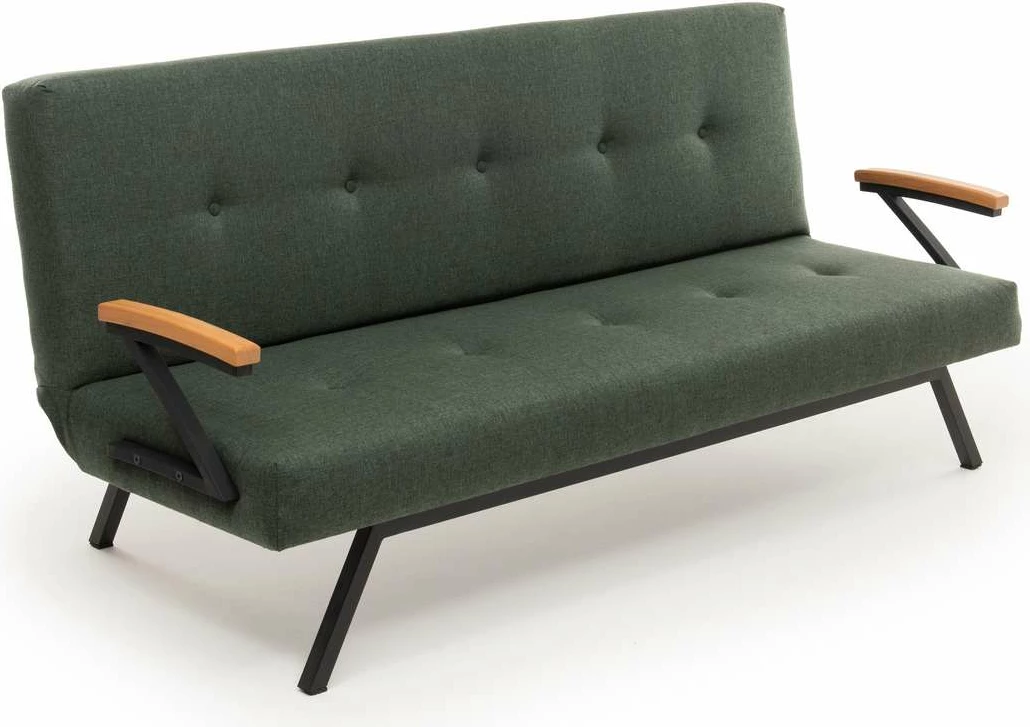 Divan-krevat 3 vende, Atelier del Sofa, Zven, ngjyrë e gjelbër