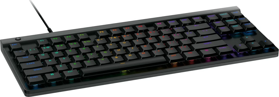 Tastierë mekanike Logitech G515, RGB, Tenkeyless, AZERTY, e zezë