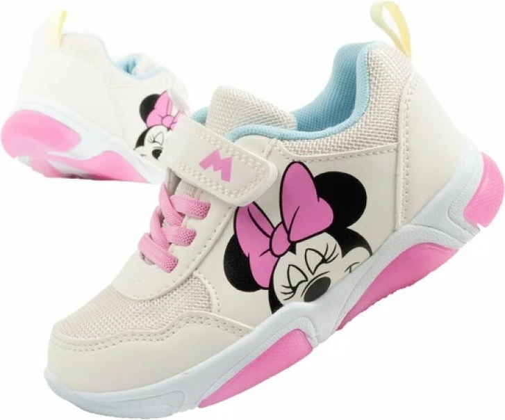 Atlete për fëmijë Leomil Minnie Mouse me Velcro LED
