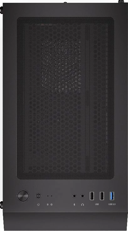 Kasë Krux Scor KRXD002 Cube Tower microATX/Mini-ITX me xham të kalitur, e zezë