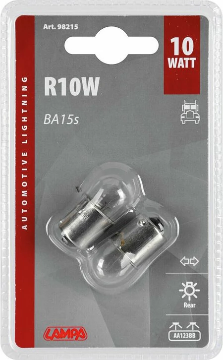 Lampa 24v 10w Ba15s Blister