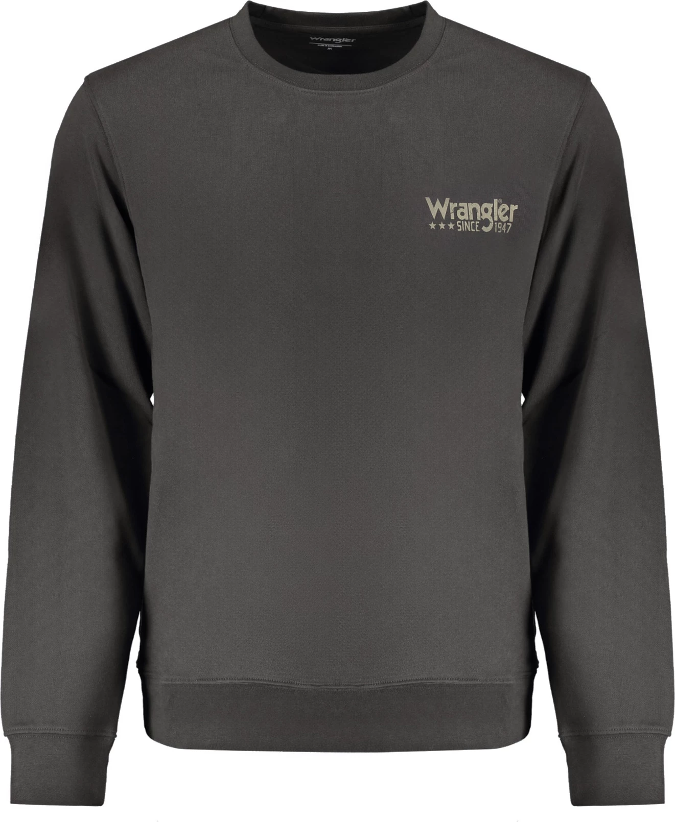 Duks për meshkuj Wrangler zip-up, i zi