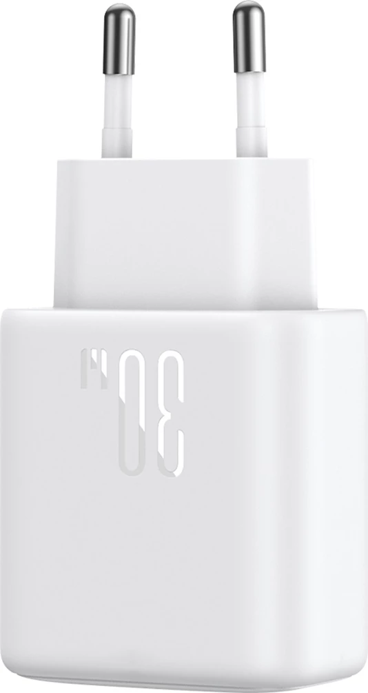 Karikues rrjeti USB-C PD 30W QC SFC, Joyroom JR-TCF24, 1 port, PPS, prizë EU, kabllo USB-C 1m, i bardhë, set