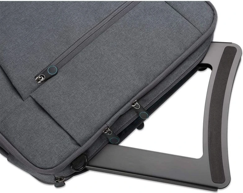 Mbajtëse për laptop Manhattan, 15.6", 5x pozicione, e zezë