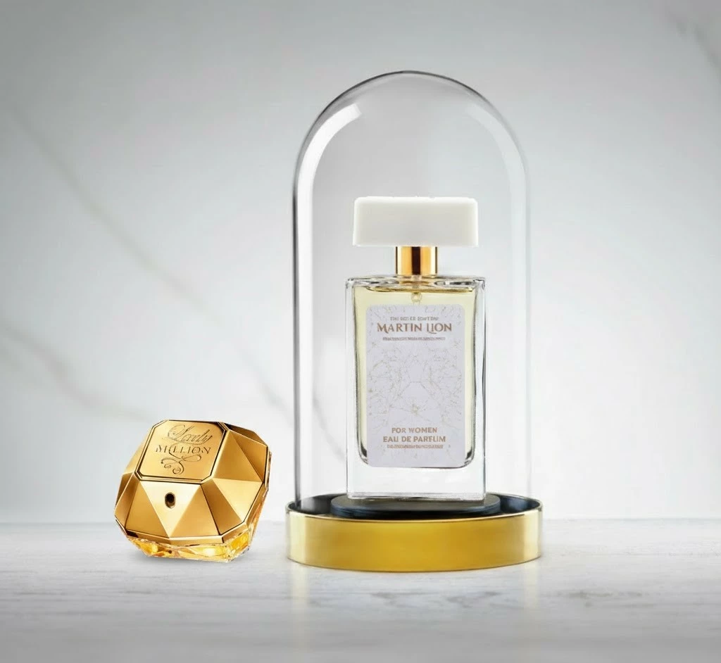 Eau de Parfum Martin Lion F12 Inspired by: Paco Rabanne Lady Million, 50ml