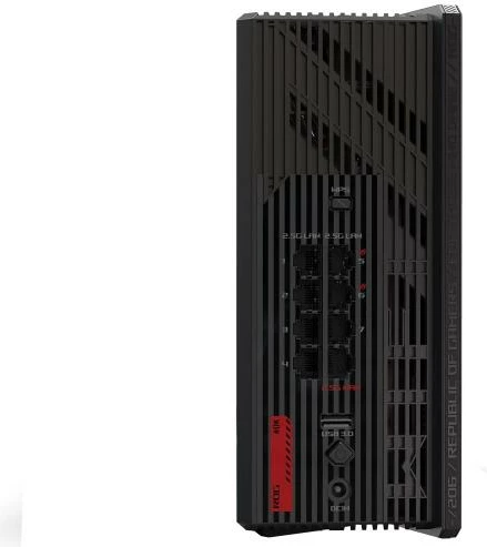 Router Asus GS-BE18000 (90IG09Y0-MO9C00), 8 porta, 16Gbps, e zezë