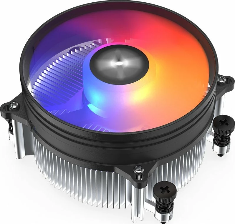 Ftohës CPU Krux Integrator RGB KRX0093, 92mm, AM4/AM5, TDP 85W, i zi