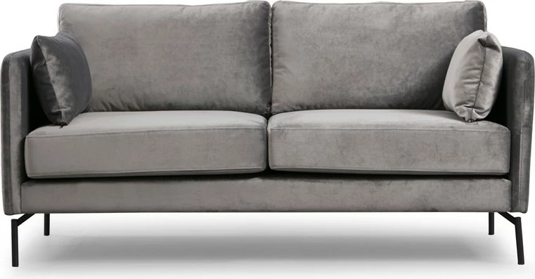 Divan dy ulës, ngjyrë gri, Sino 2 Seater