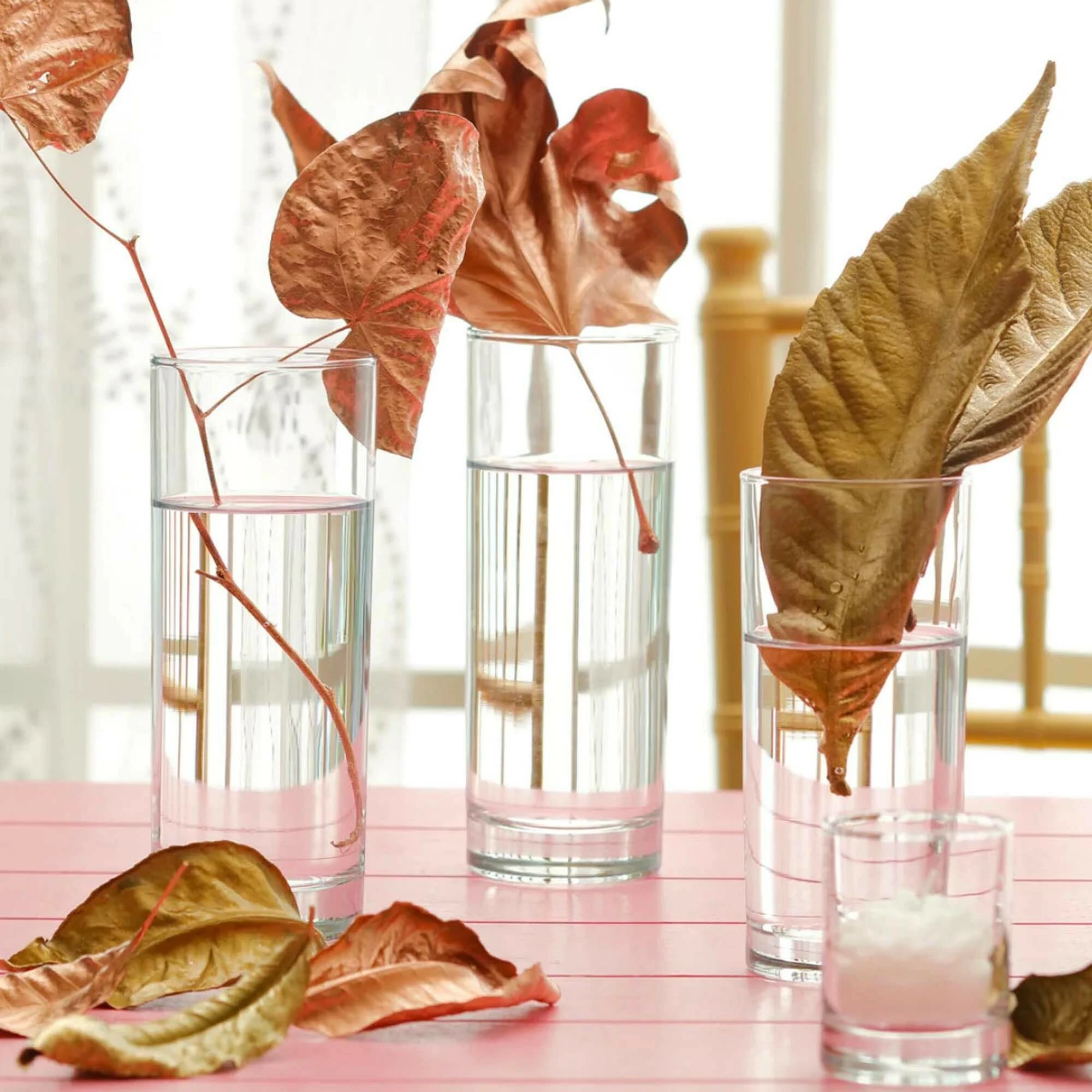 Gotë long drink LAV Rotterdam 360 ml transparente, set 6 copë