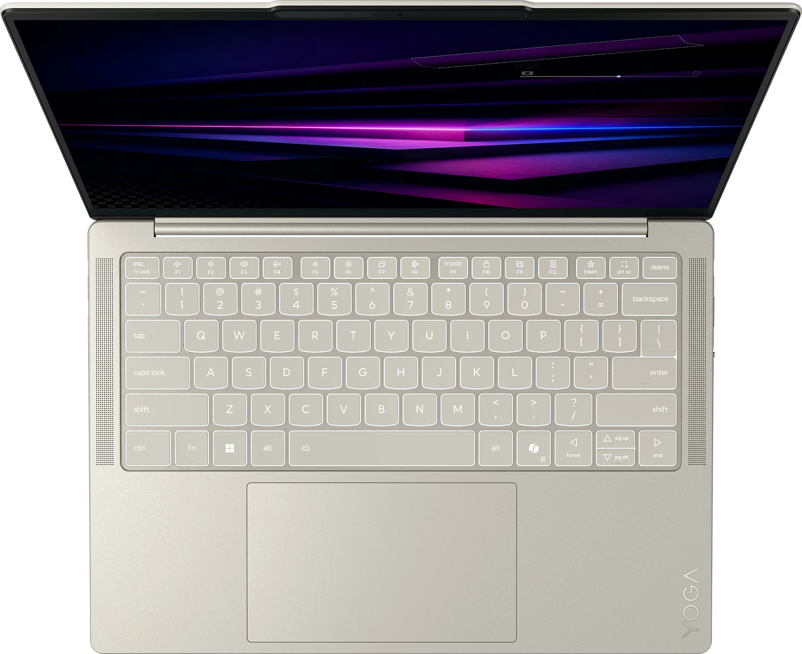 Laptop Lenovo Yoga Slim 7i Aura Edition CU5 325, 16GB RAM, 512GB SSD, 14" WUXGA, Windows 11 Home, Seashell