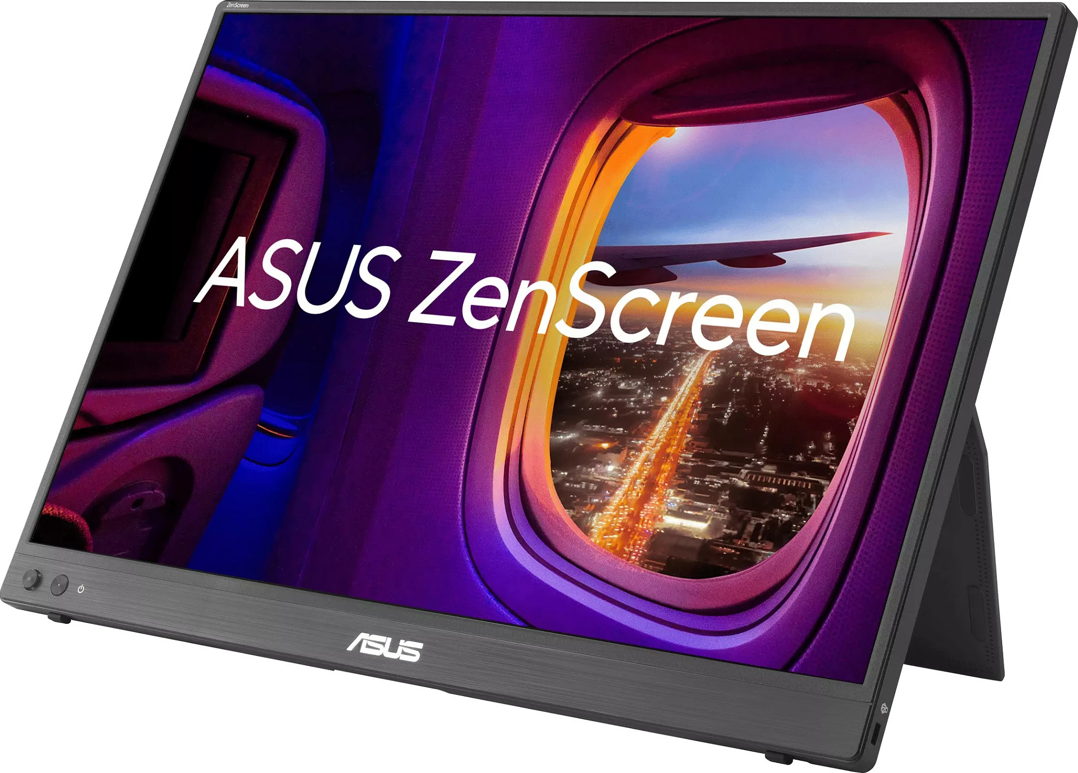 Monitor portativ ASUS ZenScreen 90LM0CD1-B01N71, 16", WQXGA 2560x1600, IPS, 155Hz, HDR, HDMI/USB-C, i zi