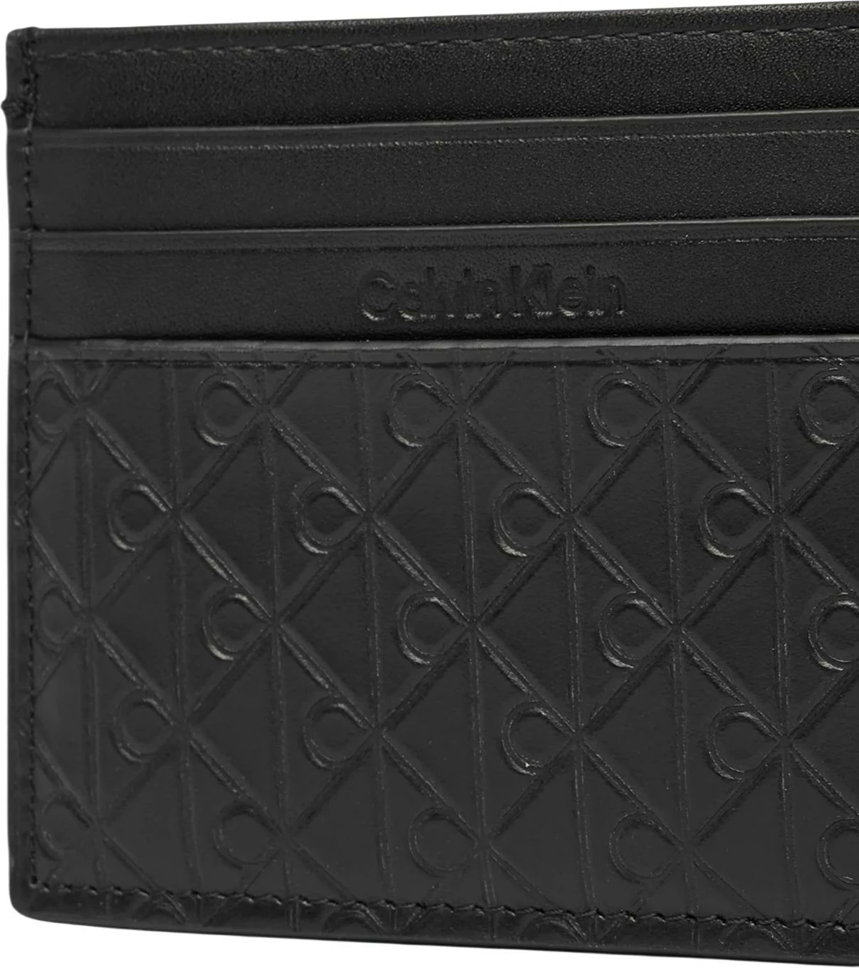 Portofol për karta Calvin Klein LV04D1128G për meshkuj, i zi