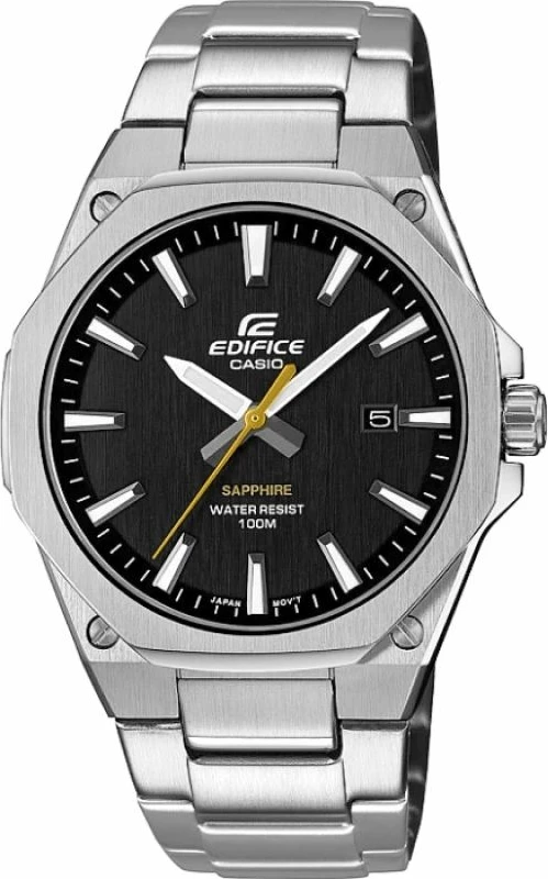 Orë dore për meshkuj CASIO, e zezë