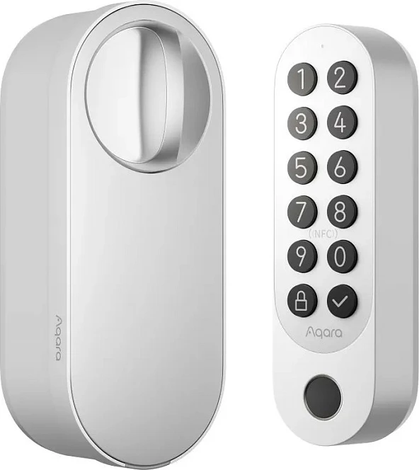 Bravë smart Aqara U200, Bluetooth/Matter over Thread, shenjë gishti & NFC, e bardhë