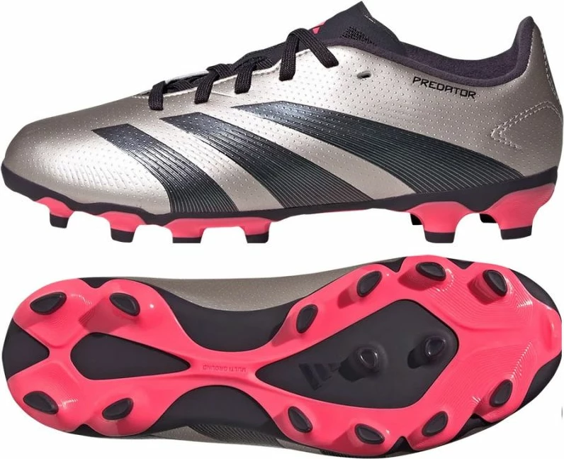 Atlete futbolli adidas për fëmijë, gri