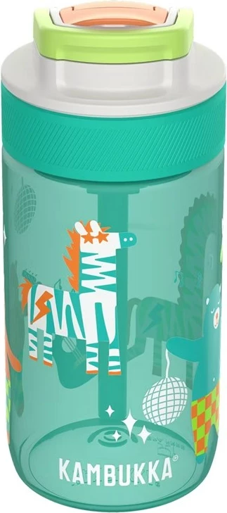 Shishe uji Kambukka Lagoon 400 ml, për fëmijë, Turkuaz