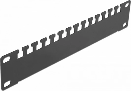 Panel menaxhimi kabllosh DeLOCK 10", 1U, metal, i zi